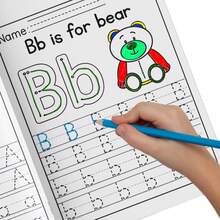 ABC Letter Tracing Notebook, A-Z Uppercase And Lowercase Letter Writing, Picture Word Recognition And Handwriting Practice - Activity Type - View 5