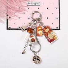 Vitality Simulation Dim Sum American Style Key Chain Acrylic Food Patch Exquisite Bag Pendant Small Gift Wholesale - Multicolor - View 8