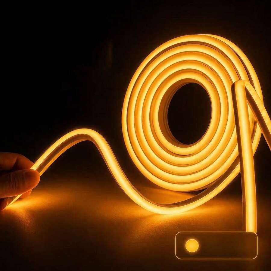 LED Strip Lights - Amber - View 1