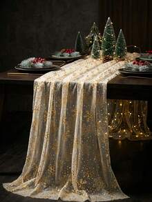 Golden Snowflakes