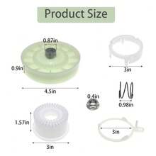 Washing Machine Clutch Pulley Repair Kit Replacement Parts, Suitable For , Maytag Washing Machines W10721967 - W10721967 W10006384 Washer Part - View 3