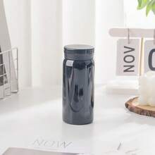 1pc 200ml Small Insulated Water Bottle, Stainless Steel Leak-Proof Portable Vacuum Cup, Suitable For Travel, Office, School, Daily Use - Multicolor - View 4