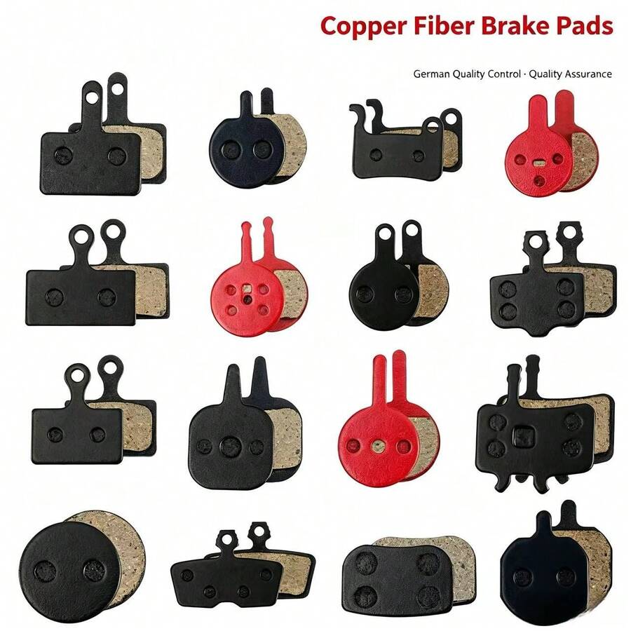 Mountain Bike Resin Semi-Metallic Brake Pads, Brake Pads - Bicycle Brake Pads - View 1