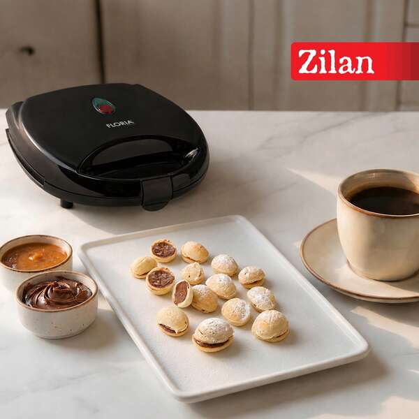 zilan Floria ZLN1696 Walnut Cooker, Can Cook 12 Half Walnuts Or 6 Whole Walnuts, With Indicator Light, Fast Heating, Automatic Temperature Control, 800W