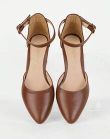 Zapatilla Mujer Tacón Café Stfashion 00304416 - Marrón - Ver 5