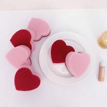 10PCS Heart-Shaped Cleaning Sponges, Dishcloth For Washing Dishes, Wiping Sink, Stove, Pots, Bowls And Cutlery, Cleaning Tools Suitable For Dishes, Countertops, Stackable Sponge Design, Colorful Cleaning Accessories, Heart-Shaped Sponge Stack, Durable - love - View 6