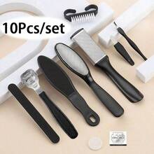7/9/10/25-In-1 Professional Pedicure Tool Kit, Home/Salon Foot Care Dead Skin Remover, Nail Clipper, Foot File & Multi-Function Manicure Tools - A - View 15