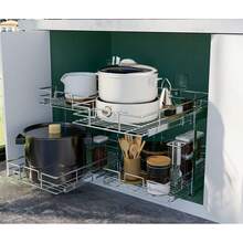 Slide Out Organizer - Silver - View 6