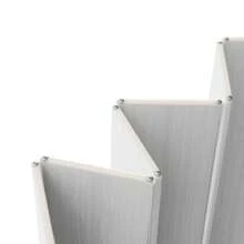 White PVC Material Foldable Bath Cover With Protective Edge For Dust-Proofing And Keeping The Water Temperature - White - View 10