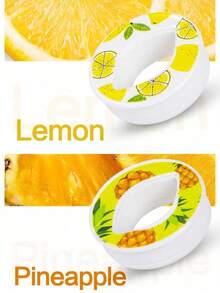1pc Flavor Pods For Bottle, Fruit Fragrance Rings For Water Bottle Flavor Pods Creative Water Cup Scented Pods For Outdoor Sports- Oval - Multicolor - View 11