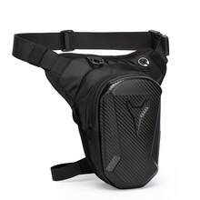 Motorcycle Leg Tank Bag Waterproof Waist Pack Crossbody Rider Biker Drop Thigh Motocross Moto Gear Men Women - Black - View 13