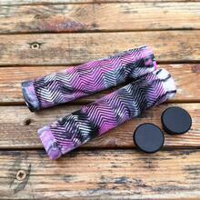 High-Quality Water Ripple Pattern Mountain Bike Handlebar Grips 135CM Soft Rubber Non-Slip Wear-Resistant Balance Bike Folding Bike Bicycle Handlebar Covers Outdoor Cycling Accessories - Multicolor - View 13