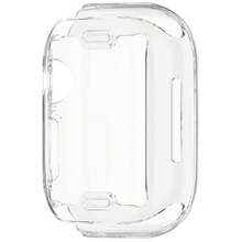 Full Coverage Electroplated TPU Watch Protective Case For Apple Watch Series 12 43mm / 47mm - Clear - View 5
