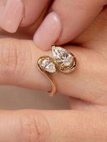 Tsnamer 1 Vintage-Style Classic Sparkling Zirconia Women's Ring-A Personalized, Gift For Everyday Wear Or Parties - Ring - View 8