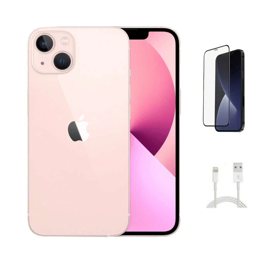 Refurbished Apple IPhone 13 Mini A2481 (Fully Unlocked) 128GB Pink (Grade A) W/ Pre-Installed Tempered Glass - 查看 1