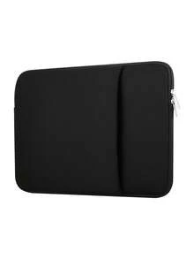 1pc 11.6/12.5/13.3/14/15.4/15.6/16/17 Inch Solid Color Casual Laptop Sleeve Bag Compatible With Huawei/Apple/HP/Shenzhen - View 10