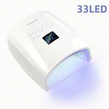 DianaBeauty 可充电式UV LED美甲灯，无线美甲烘干机，适用于凝胶指甲油，专业美甲工具，家用及美甲沙龙均可使用 - 藍白色 - 查看 9