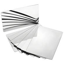1/10pcs Shatterproof Acrylic Mirror Stickers, Self-Adhesive Backing, Frameless Round Corner Square Mirror, Supports DIY Crafting And Home Decor, Wall Mountable, Polished Finish; Suitable For Classroom, Office Scenes - Multicolor - View 8