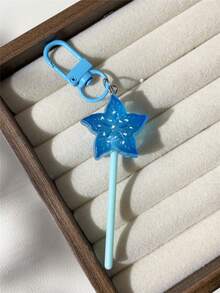 1個/6個裝可愛糖果 ABS 塑料（ABS 樹脂）彩色亮面楊桃棒棒糖造型 春夏校園包包、背包、手機鑰匙圈，派對禮物裝飾 - 楊桃棒棒糖 - 查看 16