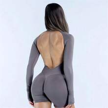 Women Unitards - Truffle - View 6