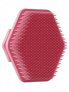 1pc Soft Silicone Facial Cleansing Brush - Multicolor - View 5