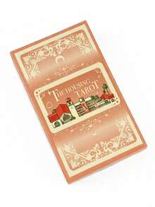 1 Box The Housing Tarot 78 Cards , Urban Architecture Fortune Telling Set, Creative Gift For Adults,Attract Players Who Like Unique Art Styles. - Multicolor - View 11