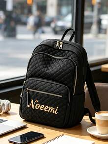 1 buah Tas Koper Kabin Kustom, Ransel Pria, Ransel Penerbangan Wanita, Ransel Laptop 14 Inci, Cocok untuk Sekolah, Mendaki, dan Bekerja - MultiWarna - View 3