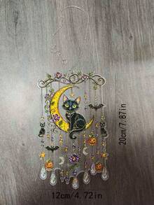 1pc Halloween Suncatcher Wind Chime - Sun Catcher Wind Chime - View 9