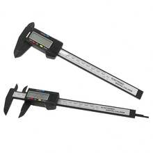 Regla digital de 150 mm, calibrador vernier electrónico con dial, cuerpo fabricado en fibra de carbono - 1 - Ver 6