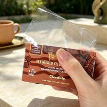 2 Packs New Chocolate Flavor Transparent Rolling Papers, Plant Cellulose Thin Transparent Paper, Portable 78MM Size Flavored Rolling Papers Hand Rolling Tool, Smoking Accessories - View 8