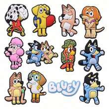 1 Set/12pcs Colorful Fun Pendants, Including Bingo And Friends Elements, Suitable For Room Decor, DIY Handmade Creative Personalized, Fan Exclusive Unique Gift, Perfect Party Favor - View 7