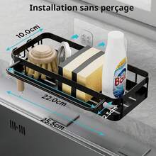 Slide Out Organizer - Black - View 2