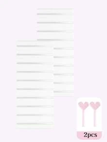 Nail Art Transfer Foil Storage Box Organizer, Suitable For Nail Foil Rolls, Stickers, Decals, Pink White Gray Dust-Proof Nail Tool Storage Box, Salon Use - Multicolor - View 16
