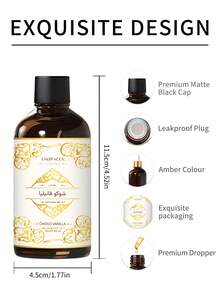 EMBRACEX. 30ml/100ml Middle Eastern Fragrance Oil Car Aromatherapy Suitable For Diffuser/Humidifier Candle Making Ramadan Holiday Gift With Dropper Large Capacity Multiple Scents Available - 30/100ML - View 6