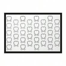 Heart Pattern Silicone Baking Mat, Non-Stick Oven Silicone Pastry Mat, Reusable High Temperature Resistant Macaron Baking Tray Mat, Non-Slip Baking Countertop Mat, Suitable For Cookies, Brownies, Pizza, Roasted Potatoes, French Fries And Various Pastry Making - View 15