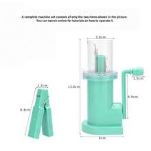 Portable Handmade Weaving Loom, Craft Weaving Tool, Weaving Spool, Weaving Maker For DIY Bracelets - Multicolor - View 12