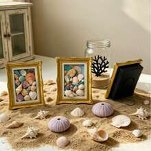 1pc Customized Photo Frame Refrigerator Magnet, Personalized Creative Mini Photo Frame Magnet, Suitable For Refrigerator, Wedding Anniversary Birthday Gift, Home Kitchen Decor - Multicolor - View 9
