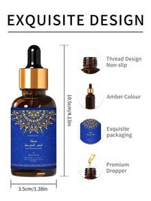 EMBRACEX. 30ml/100ml Middle Eastern Fragrance Oil Car Aromatherapy Suitable For Diffuser/Humidifier Candle Making Ramadan Holiday Gift With Dropper Large Capacity Multiple Scents Available - 30/100ML - View 8