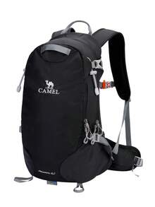 CAMEL CROWN Professional Weight-Bearing System Outdoor Hiking Backpack, Lightweight Hiking, Trekking And Travel Backpack - Black - View 3