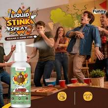 1pc Stink Spray Realistic Odor Funny Prop Party Prank Essential Spray Funny Prop Party Essential Gift Choice Hilarious Icebreaker Party Supplies, Suitable For Holidays, Graduation Ceremonies And Various Gatherings, Strong And Long-Lasting Odor, Create Joyful Moments, Portable And Easy To Use - D - View 7