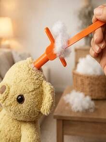 3D-Printed Doll Stuffing Tool Set - Ergonomic Handheld Filling Helper For Plush Toys, Fabric Crafts | Complete DIY Stuffing Kit For Stuffed Animal Making, Repair & Handmade Creations, A Stuffing Tool For Dolls, Specifically Designed - Multicolor - View 6