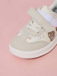 Girls' Heart Casual Shoes New Style Kids' Sports Shoes - Beige - View 6