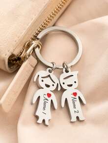 Custom Camera Shaped Photo Keychain,Camera Keychains, Mini Personalized Key Ring Backpack Pendant Holiday Gift IQAK Backpack Pendant/Accessory, Suitable As A Family Gift. A Unique Gift For Anniversaries And Birthdays. - Multicolor - View 4