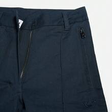 Adidas Women's Loose Straight Leg Knit Pants, Versatile Comfortable Casual Long Pants For Spring And Autumn IY7406 - Dark Blue - View 3