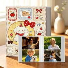 This Photo Album Is Suitable For 4*6inch Photos, Large Capacity, Full Landscape Slip-In Design, 6 Inch 200 Photos, Suitable For Storing Documentary Snapshots, City Landscapes, Small Party Photos, Simple And Versatile, Highly Practical. - 1PC - View 1