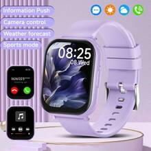 SIMSONLAB 1.83" HD Screen Women's Smartwatch, 300mAh Battery, Supports Notification Reminders/Wireless Calls/Music Control/Voice Assistant/Stopwatch/Timer/Alarm/Remote Camera/Find Phone, Fitness Tracking, Weather Forecast, 1ATM Waterproof, Compatible With IOS/Android - Multi-color- - View 12