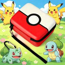 1pc Pok é Mon Themed Pok é Ball Hard Shell Storage Box Suitable For Trading Cards, Small Items, Super Large Capacity, Pok é Mon Enthusiasts Preferred Pok é Ball Decoration Storage Box, Perfect Birthday Gift, Small Surprise - Multicolor - View 4