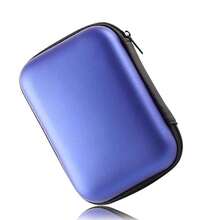 Portable Office Storage Earphone Organizer Bag, Lightweight Data Cable Shell, Mobile Hard Drive, Fashionable Earphone Accessories Storage With Shockproof Design - Multicolor - View 5