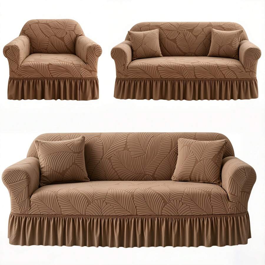 Sofa Slipcovers - Khaki - View 1