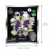 Monogram Disney 1個通用 NBC 授權神秘盲袋 3D 非毛絨填充 Jack Sally 鑰匙圈 萬聖節聖誕禮物 - MN-22720 - 查看 5